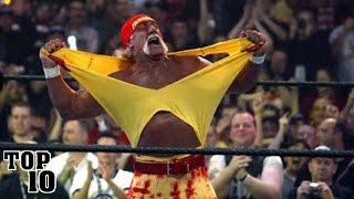 Top 10 Shocking WWE Returns Of All Time [upl. by Ahtenek241]