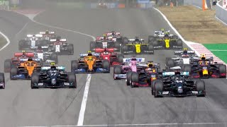 F1 2021  Barcelona Career Race [upl. by Tutto]