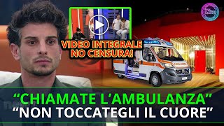 Grande Fratello serio malore per Giuseppe Garibaldi arriva lambulanza Â«Non toccategli il cuoreÂ» [upl. by Ellitnahc]