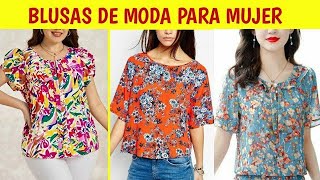 BLUSAS DE MODA PARA MUJERES 2024 \ 2025 [upl. by Etem]