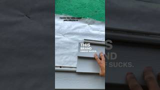 Vinyl Siding Install Tip [upl. by Ahsiekahs]