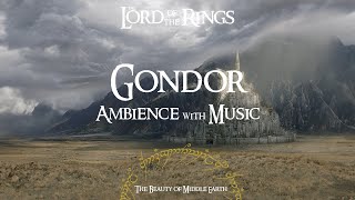 Lord Of The Rings  Gondor  Ambience amp Music  3 Hours [upl. by Retsehc]