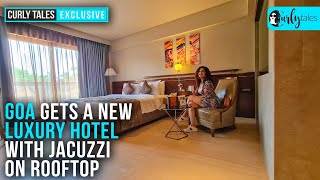 Candolim In Goa Gets A New Boutique Hotel With Jacuzzi On Rooftop 2N3D Stay At₹10999  Curly Tales [upl. by Frayne]