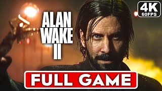 ALAN WAKE 2 Gameplay Walkthrough Part 1 FULL GAME 4K 60FPS PC ULTRA  No Commentary [upl. by Refinnaj]