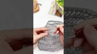 how to crochet a bag for beginners👜코바늘가방 かぎ針編みバッグ yeni başlayanlar için tığ işi çanta nasıl yapılır [upl. by Ruder]