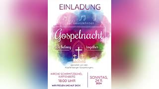 Ankünder  Gospelnacht in Kapfenberg [upl. by Derfliw290]