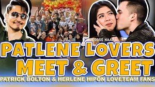 MEET AND GREET SA MGA SOLIDONG PATLENE LOVERS FANS CLUB l WILBERT TOLENTINO X HERLENE HIPON [upl. by Hardej]