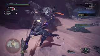 Monster Hunter World Iceborne  Insect Glaive  with other hunters  EmjinShun gameplay [upl. by Nalaf952]