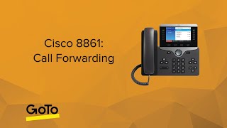 Cisco 8861 Call Forwarding [upl. by Atena]