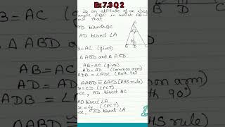 CBSE class 9 EX 73 Q2 maths cbse ytshorts [upl. by Tanaka]