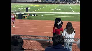 20241206 Castro valley middle school football game 2 Creakside cheer leader [upl. by Atsirk]