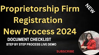 PROPRIETORSHIP FIRM GST REGISTRATION  HOW TO APPLY ONLINE WITH 10 MINUTE LIVE DEMO [upl. by Trout]