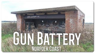 WW2 Coastal Gun Battery Underground Tunnels amp Rooms Happisburgh Norfolk [upl. by Care758]