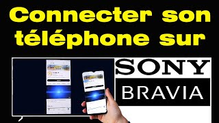 Comment caster sur TV Sony Bravia [upl. by Lime252]