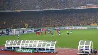 HD World class freekick from Safiq Rahim  FINAL AFF Suzuki Cup 2014 Malaysia vs Thailand [upl. by Mignonne]