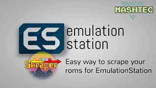 RG350  EmulationStation  Easy way to scrape roms using skraper  troubleshooting [upl. by Dar]