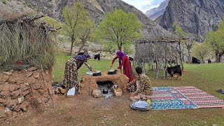 Nomads Making Lunch  Nomads of Iran [upl. by Eetak]