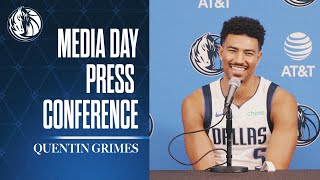 Quentin Grimes  2425 Media Day Press Conference  93024 [upl. by Il]