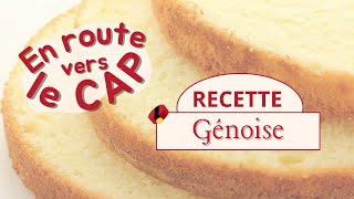 RECETTE de la Génoise  CAP PATISSIER [upl. by Zacek267]