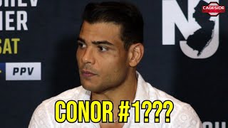 Paulo Costa Laughs at Strickland Chin Talks Matchup and McGregor Partying  UFC 302 [upl. by Aisena]