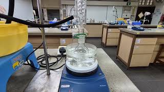 H2 Chemistry Hydrolysis of methyl salicylate 4 [upl. by Aray]