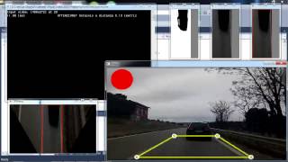 Car Single Camera Anti Collision System [upl. by Hayott857]