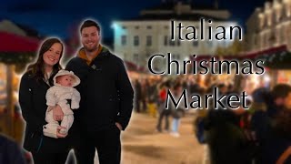 Italian Christmas Market  Babys First  Bolzano [upl. by Mikes]