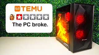 I bought the CHEAPEST PC From TEMU [upl. by Gentille]