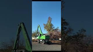 Sennebogen 718 time lapse residential removal [upl. by Lig]