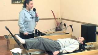 Ejercicios para entrar en calor en Pilates Reformer 1 y 2 [upl. by Nuahsyar997]