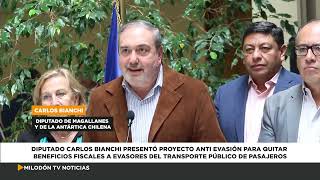 Bianchi propone proyecto anti evasión para quitar beneficios a evasores del transporte público [upl. by Hollah662]