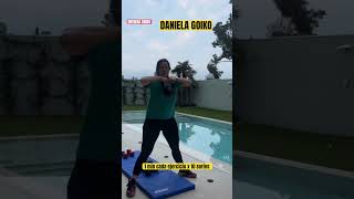 DANIELA GOIKO TRASFORMA SU CUERPO ASÍ Entrena y realiza esta breve rutina [upl. by Ynez]