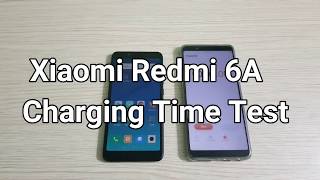 Xiaomi Redmi 6A Charging Time Test [upl. by Thurber]