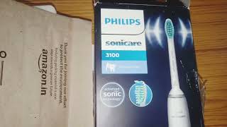 SHOULD I USE POWERELECTRIC TOOTHBRUSH  PHILIPS SONICARE 3100  UNBOXING AND PREREVIEW [upl. by Edgerton]