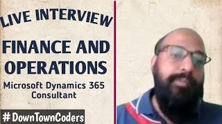 MICROSOFT DYNAMICS FampO INTERVIEW  COMPLEX QUESTIONS  DownTownCoders [upl. by Garling295]