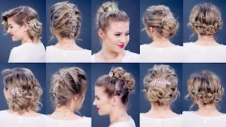 5 ELEGANT PROM HAIRSTYLES  Milabu [upl. by Marsden]