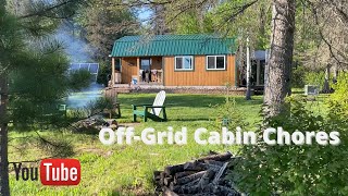 Episode 2 Off Grid Cabin Chores  Visiting My Favorite Beach On The North Shore Of Lake Superior [upl. by Virginie]