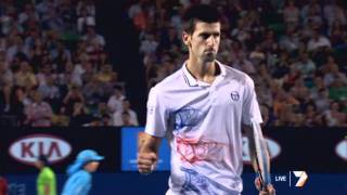 Australian Open Finals 2012 Novak Djokovic V Rafael Nadal Highlights [upl. by Lesko]