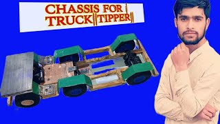 How to make chassis for Projects TRUCK  TIPPER by  SHOIAB SULTAN AHANGER [upl. by Merrielle]