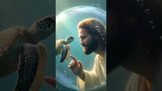 Jesus And The Turtle Caught In The Net fe edit jusus [upl. by Berwick]