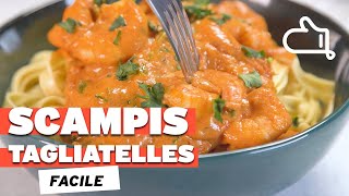 Scampis Tagliatelles  La Recette Incontournable à Tester Absolument [upl. by Deirdre145]