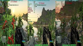 9800 GT vs GT 430 vs 8600 GTS Crysis 864p High Graphics Benchmark [upl. by Kermit]