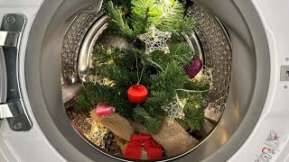 Experiment  Christmas Tree in a Washing Machine [upl. by Radu]