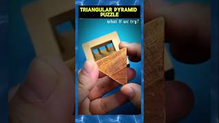 Discover the Secret to Solving the Triangular Pyramid Puzzle🧠🧩 [upl. by Analim]