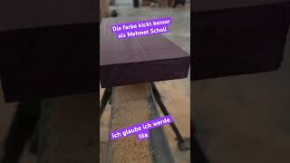 Die Farbe kickt besser als Mehmet Scholl holzkunstscholzoffiziell handwerk carving kettensäge [upl. by Ayanahs345]