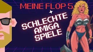 Schlechte Amiga Spiele 🤢  GERMAN [upl. by Suolevram744]