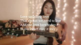 Unfailing Love JW Original Song guitar instrumental [upl. by Oswin]