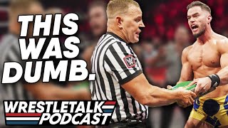 LOL Austin Theory Fails Money In The Bank Cash In WWE Raw Nov 7 2022 Review  WrestleTalk Podcast [upl. by Kirrad17]