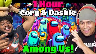 1 HOUR OF DASHIE amp CORYXKENSHIN CORYS BEST IMPOSTER GAME EVER [upl. by Acinemod991]