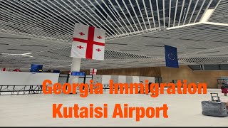 UAE to Georgia Kutaisi Airport  Georgia Immigration  Visa on arrival [upl. by Landbert]